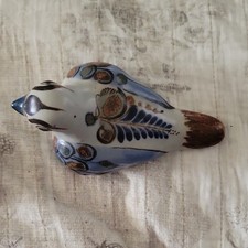 vintage Tonala Mexican folk art bird figurine...