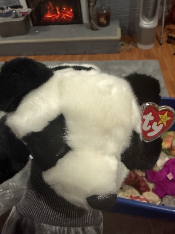 Ty Beanie Buddies Peking the Panda 13.5" Plush Stuffed Animal Tag 1998
