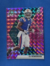 2020 Panini Mosaic Prizm Camo Pink #246 CJ Henderson Jacksonville Jaguars