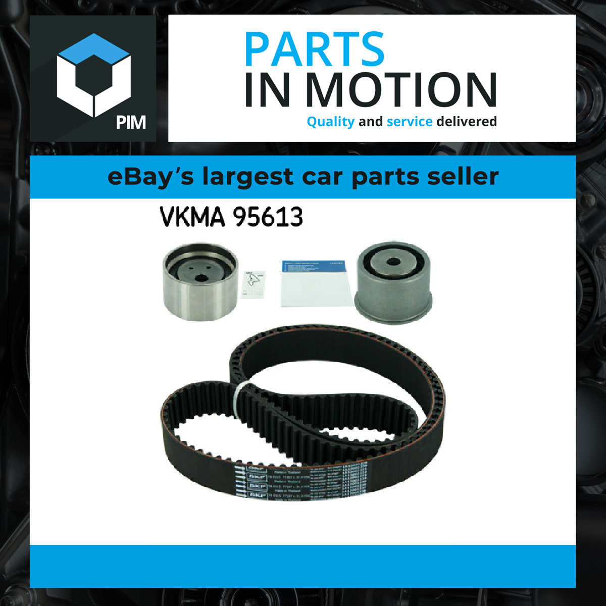 Timing Belt Kit VKMA95613 SKF Set MD140071 MD151447 MD307487 MD319022 2445035510 - Image 4