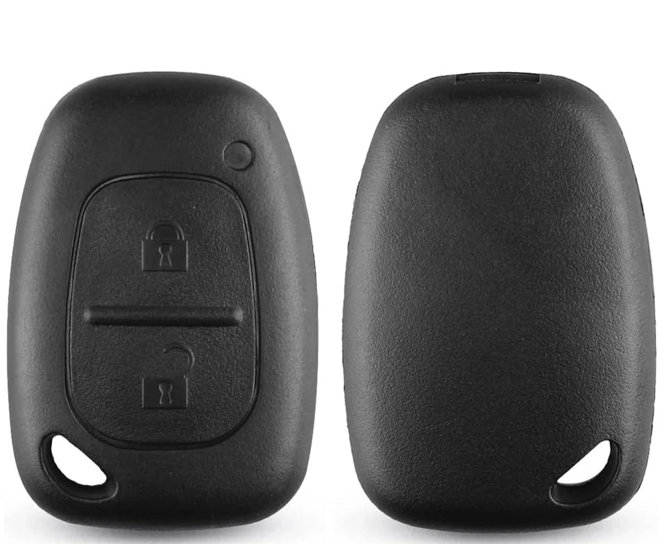 LLAVE Renault Trafic  Master Kangoo Movano Nissan Opel Funda Carcasa +Pulsadores - Imagen 3 de 4
