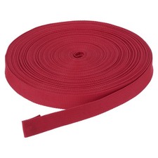 50Yard x 3/4 inch Width Nylon Webbing Strap Poly Flat Webbing Strapping Dark Red