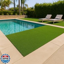 Ottomanson Artificial Turf Golf Hitting Mat 2' x 6'6" Indoor/Outd