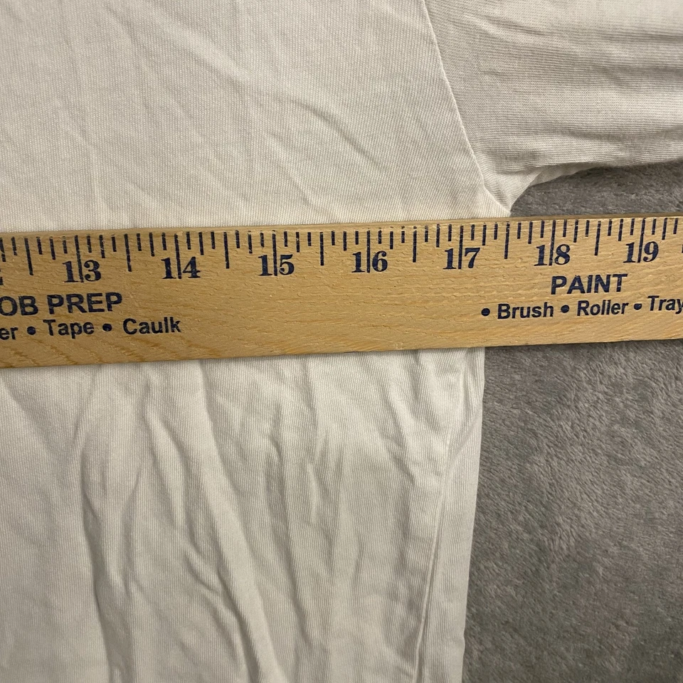 Camiseta Roxy para mujer manga media larga blanca con gráfico de palmera Foto 3 de 4