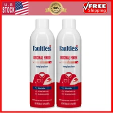 Laundry Starch Spray, Hold Ironing Enhancer Spray Starch (20oz 2 Pack)