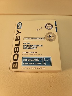 Bosley MD Men's Regrowth Spray with Minoxidil 5% - 2 Fl Oz, (R2)