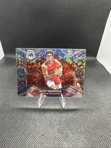 2023-24 Panini Mosaic Scoot Henderson #216 Silver Disco Rookie Card RC Blazers