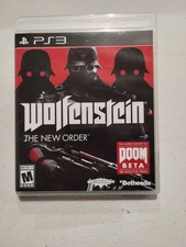 Wolfenstein The New Order PS3 Video Game Bethesda MachineGames M Rating