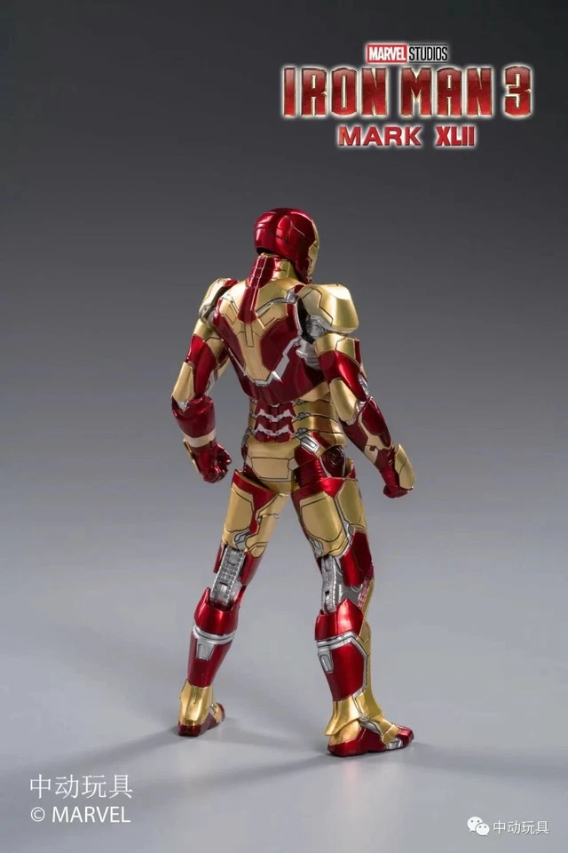 Juego de figuras de acción ZD Toys Marvel Avengers 1/10 Iron Man MK42 Foto 4 de 4