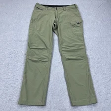 Truewerk Pants Mens 38x34 Green T1 Werkpant Nylon Stretch Utility Cargo Workwear