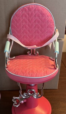 Our Generation Pink Doll Salon Styling Chair - Gentley Used