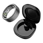 Smart Health Monitoring Ring, 5ATM Waterproof Heart Rate Monitor