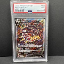 🔥🔥Giratina V Alt Full Art Holo 186/196 Lost Origin SWSH 2022 PSA🔥🔥
