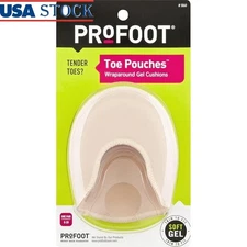 Toe Cushions Gel Pouches Foot Pain Relief Blister Prevention Comfort Support New