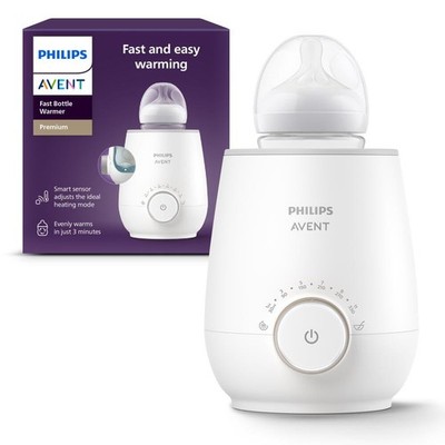 Philips Avent Premium Fast Bottle Warmer, with Smart Temperature Control