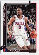 2025-26 Topps - Tyrese Maxey #21