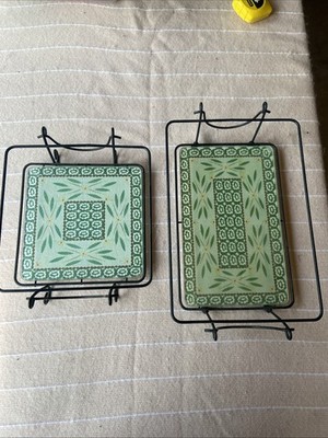 2 Piece Set of Baking Dish Holder With Removeable Tray