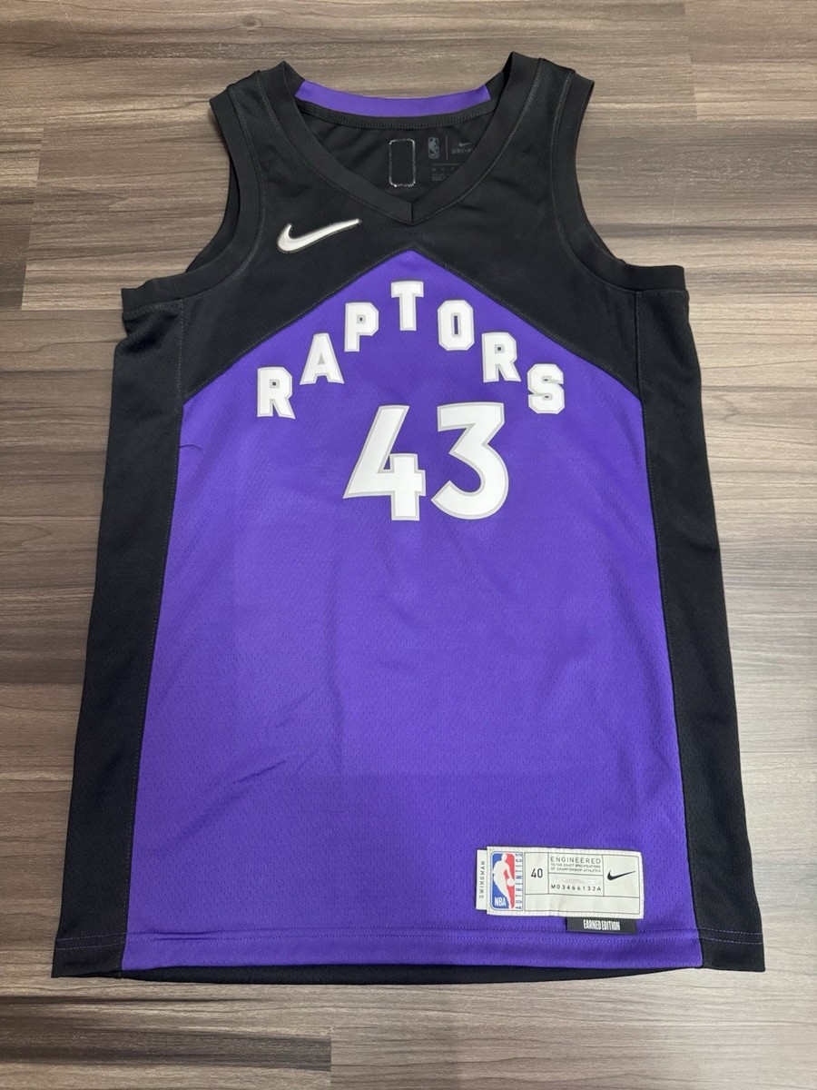Nike Toronto Raptors Pascal Siakam #43 Earned Edition Swingman