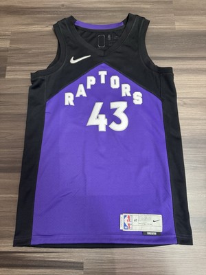 Nike Toronto Raptors Pascal Siakam #43 Earned Edition Swingman