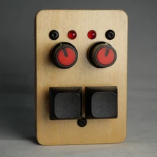 madMidiMiniClassicPlus Midi Controller 2 buttons, 2 potentiometers, 2 LEDs