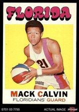 1971 Topps #160 Mack Calvin Floridians RC Southern California 6 - EX/MT