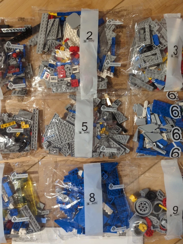 Полная запечатанная космическая система LEGO Galaxy Explorer 10497 сумки без коробки - Изображение 3 из 4