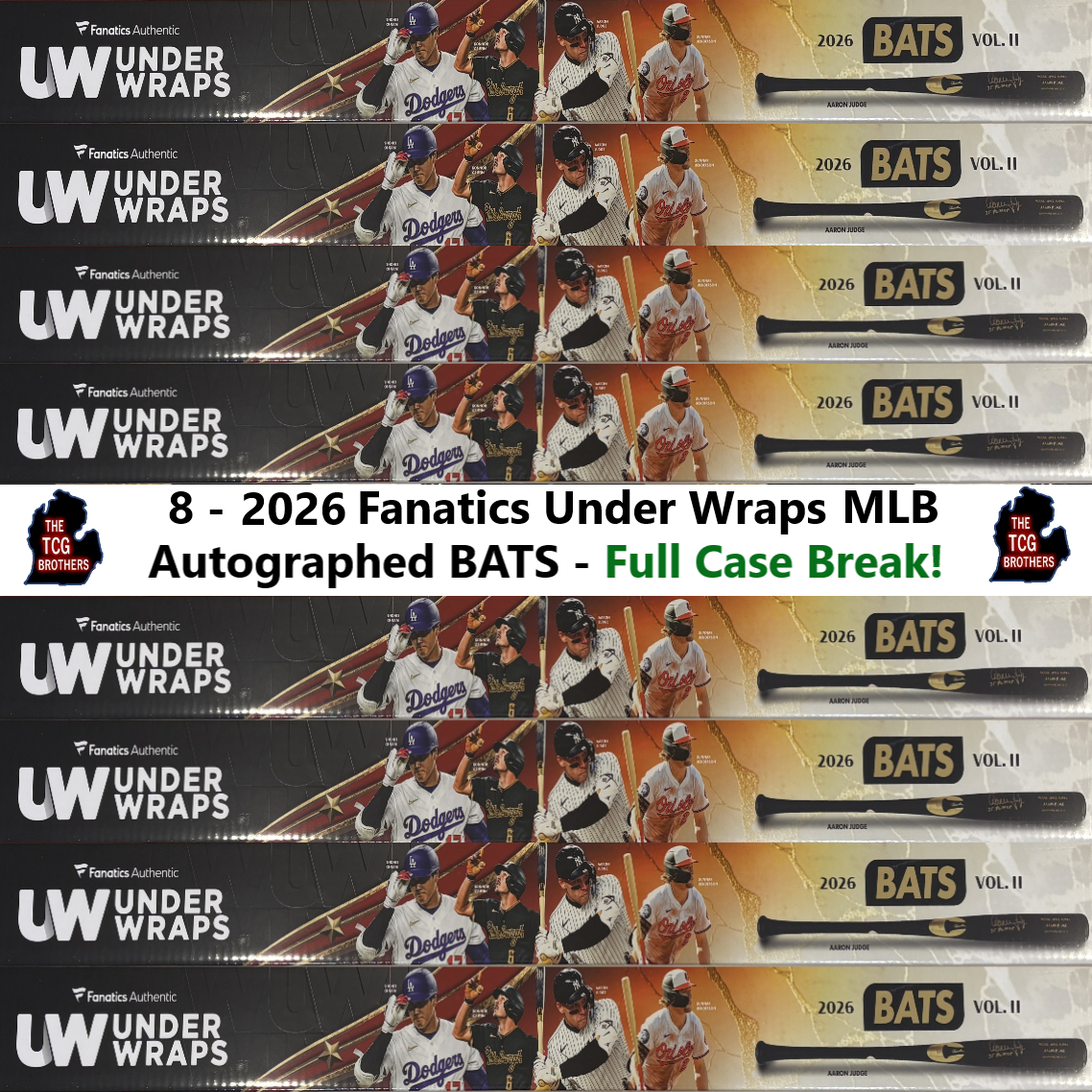 New York Mets Break #076 Under Wraps Baseball Bats Auto 2026 Box - Case ...