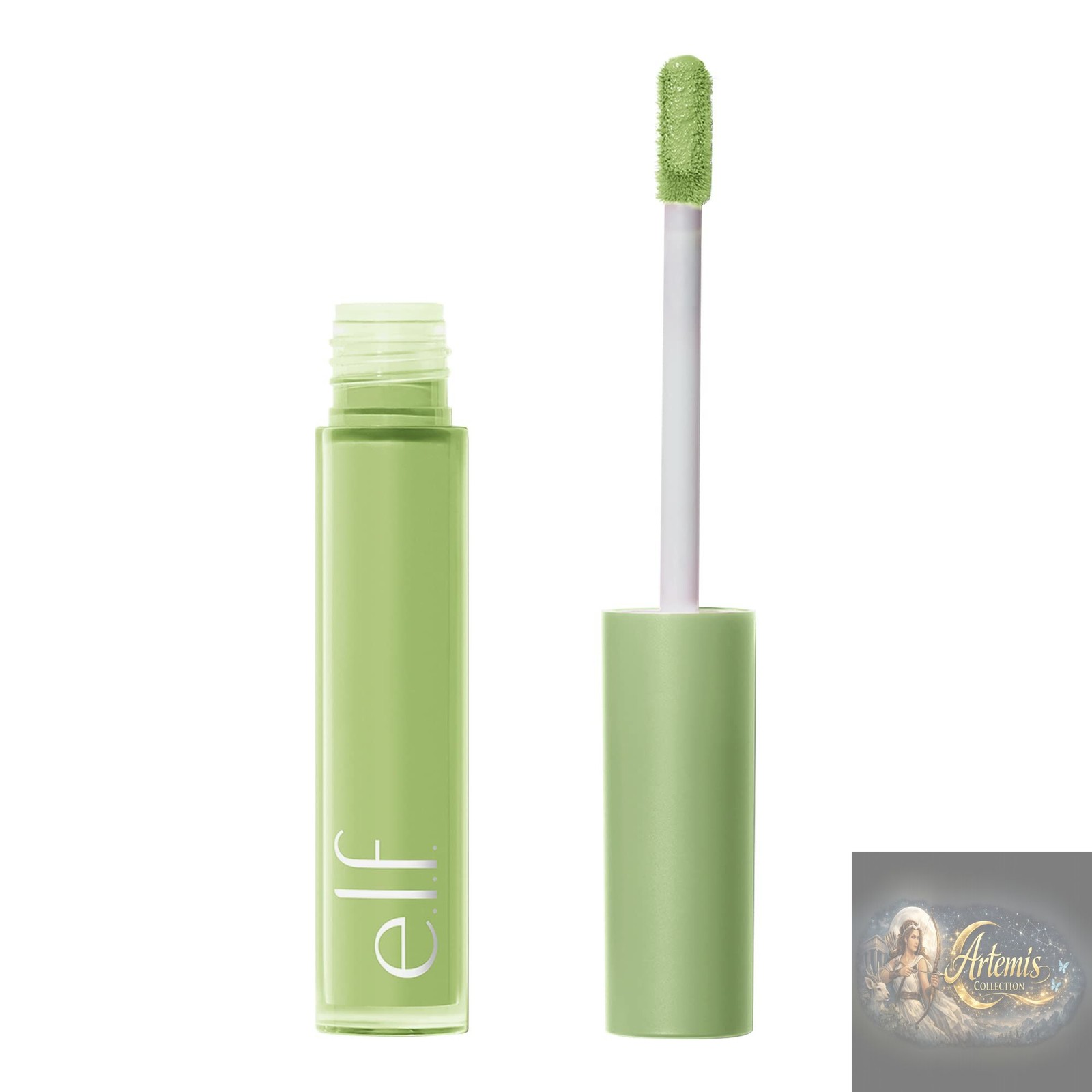 e.l.f. Camo Colour Corrector, Hydrating & Long-Lasting Colour Corrector For Camouflaging Discolouration, Dullness & Redness, Vegan & Cruelty-Free, Green - Image 2