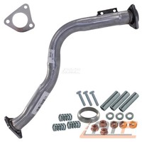 Abgasrohr Hosenrohr Vorne SET FÜR Audi 80 8C B4 1.6 +E BJ 91-96