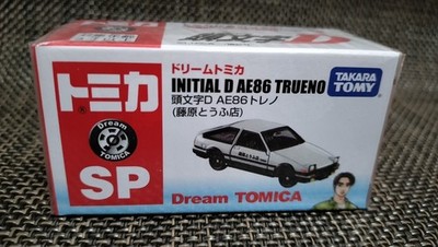 Dream Tomica Initial D AE86 Trueno Fujiwara Tofu Shop 7-Eleven Limited