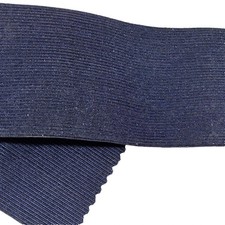Ceinture élastique ceinture élastique tricotée 2-1/2" bleu marine 5 yards