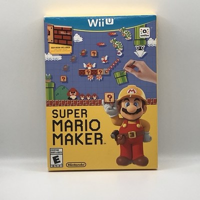 Super Mario Maker Wii U CIB Tested & Working