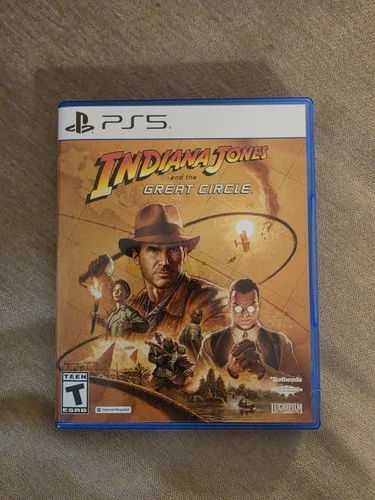 Indiana Jones and the Great Circle PS5 Greay Condition Adult Owned
