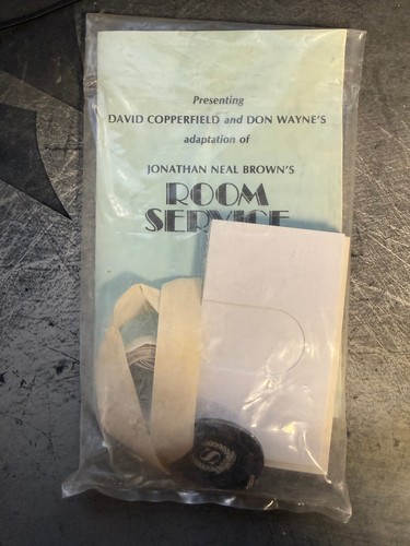 David Copperfield and Don Wayne's Room Service Magic Trick Mentalism