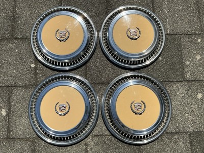 1975 1976 Cadillac Eldorado Radkappen 4er Set Hub Cap Wheel Cover 1977 1978 1974