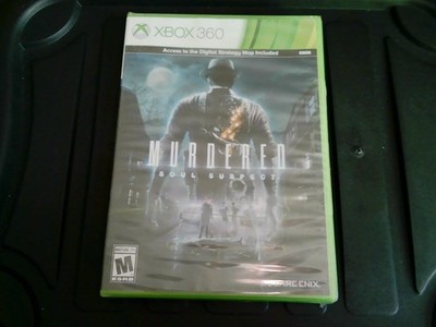 Murdered: Soul Suspect (Microsoft Xbox 360, 2014) Brand New/Sealed