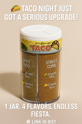 Taco Seasoning-Dean Jacob's 4 Spice Variety Pack