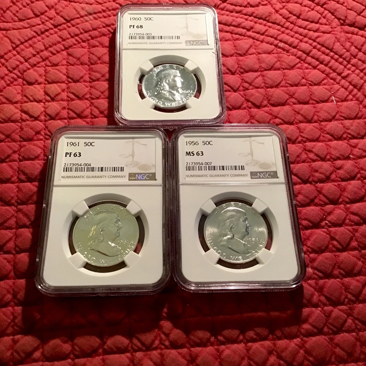 MS 63 Graded 1961 Franklin Half Dollars (1948-1963) for sale | eBay