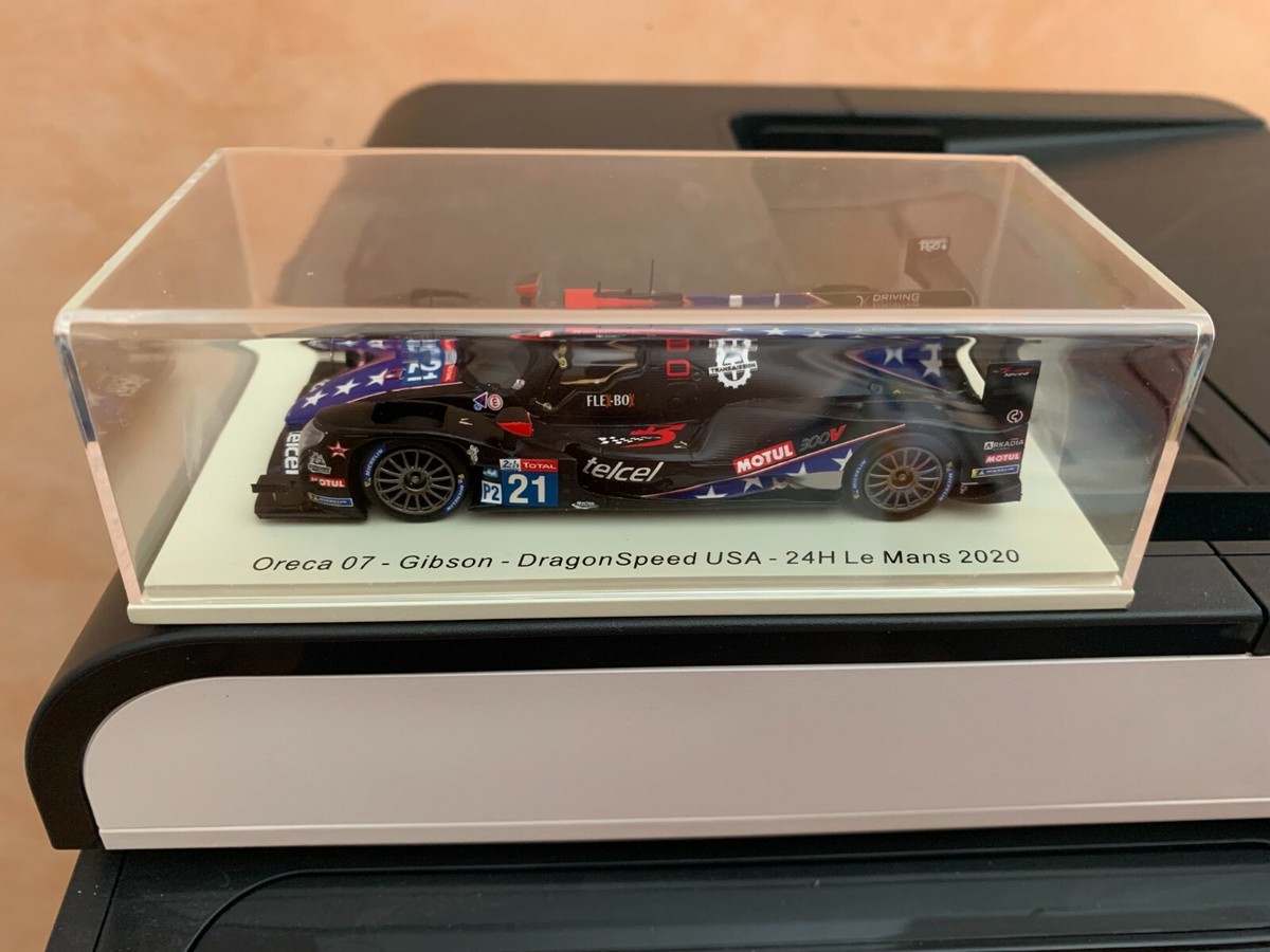 Spark S7962 - Oreca 07 Gibson N°21 DragonSpeed USA 24H Le Mans 2020 - Résine 1/43 (Précommande/Neuf)