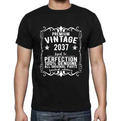 Men's Graphic T-Shirt All Original Parts Aged to Perfection 2037 Eco-Friendly