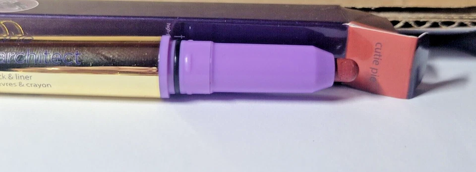 Lápiz labial y delineador de tonos Tarte The Lip Architect, CUTIE PIE, NUEVO EN CAJA Foto 4 de 4