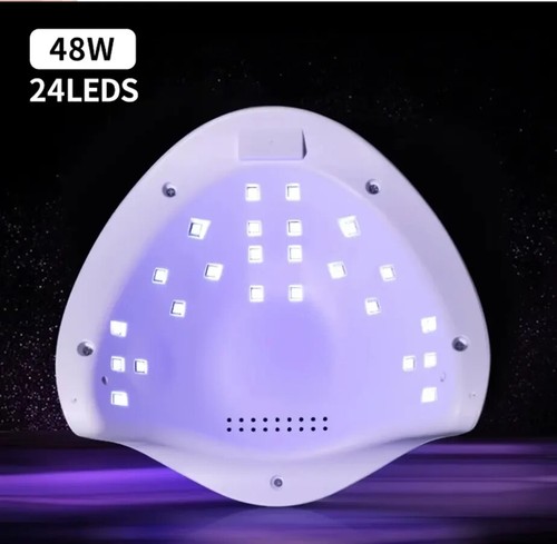 NEW UV LED Nail Lamp, Gel Nail Light for Nail Polish 48W UV Dryer with 4 Timers - Picture 4 of 7