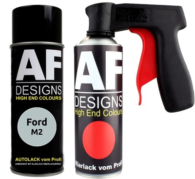 Spraydosen Griff Set für Ford M2 Vitro Metallic Basislack Klarlack Handgriff