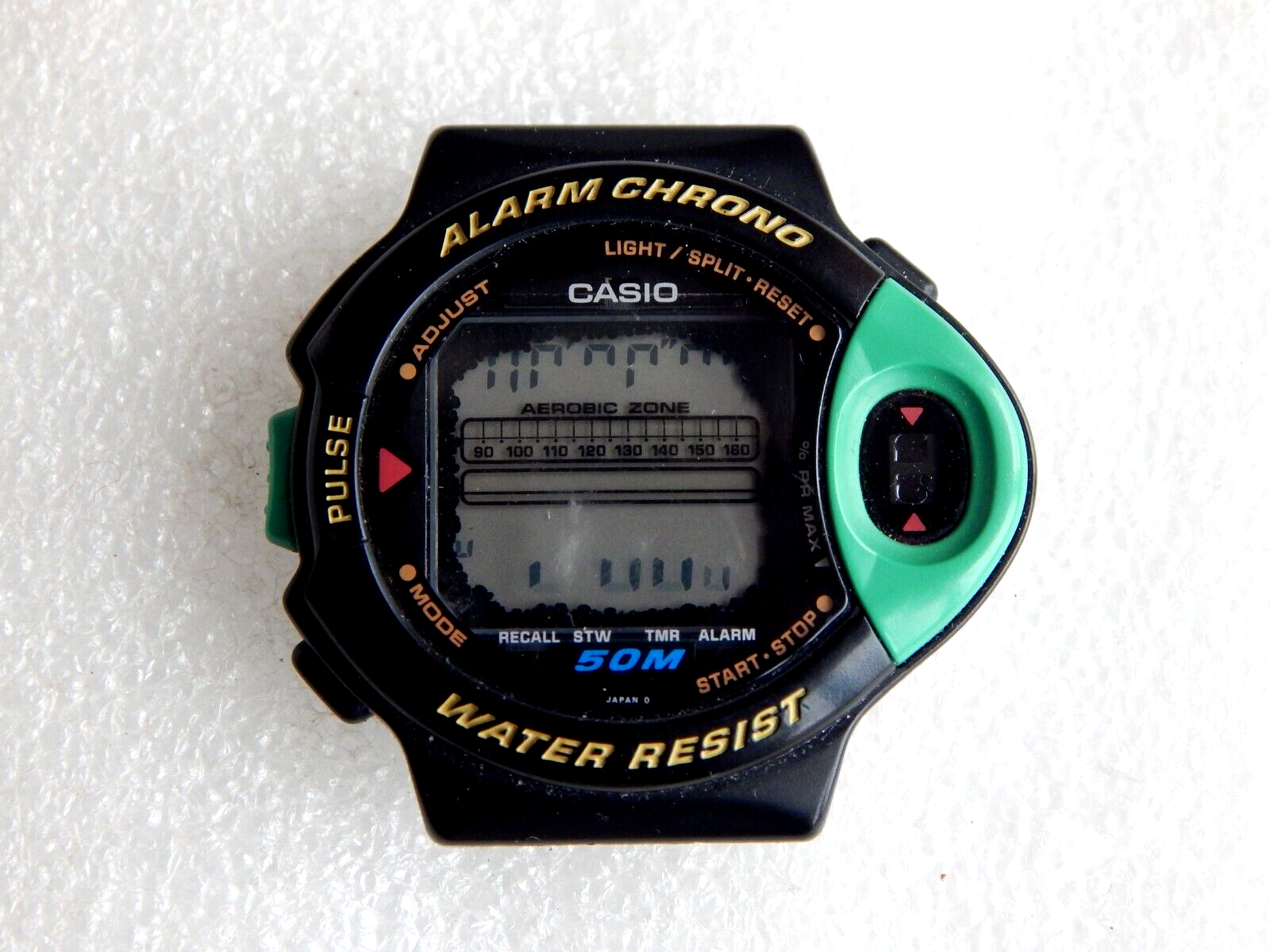 RARE+Casio+Vintage+Digital+Watch+Pulse+Monitor+Sport+Jp-200w+1009+90s+Retro  for sale online