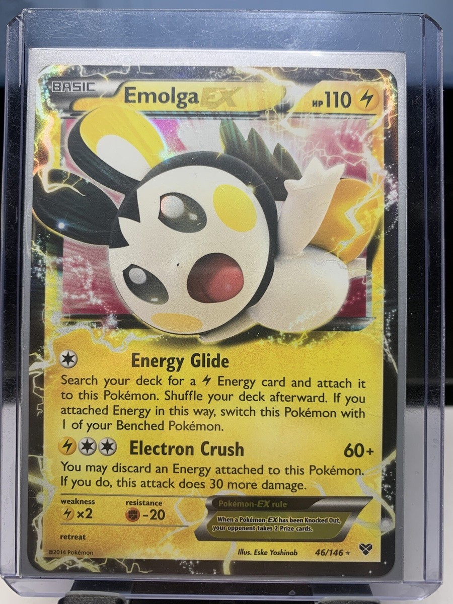 emolga ex pokemon card price Pokmon TCG - - 46/146 - Ultra Rare Shuffle your deck afterward Emolga EX 46/146 Pokemon Card