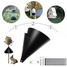 Garden Squirrel Baffle Practical Hood Bezel Bird Feeders for Outdoors
