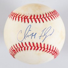 Cliff Floyd Signed Baseball Expos - COA JSA