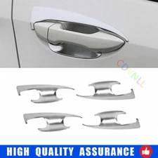 For Toyota Corolla 2014-2018 Chrome Silver Exterior Side Door Bowl Frame Trim 4X
