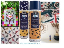 Temporary Odif 505 Spray On Glue Adhesive Fabric Quilting Hemming Craft Applique