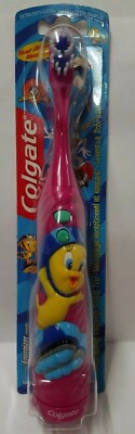 Vintage Colgate Pink Tweety Bird Toothbrush, Extra Soft Bristles Looney Tunes
